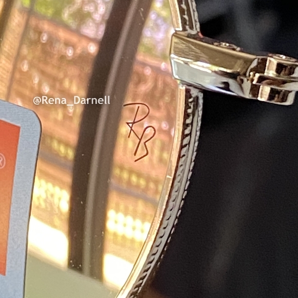 Ray-Ban Pink Round Metal RB3447 New - Picture 8 of 16